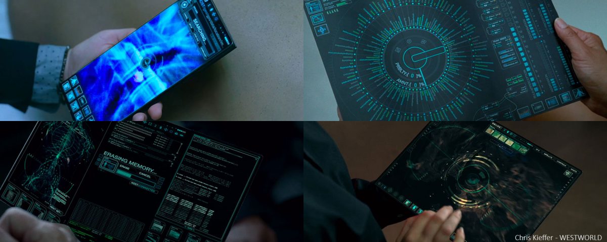 1112 - Westworld Foldable device with flexible screen